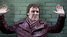 The Invisible Dot's signature act, Tim Key.