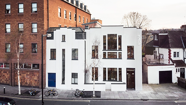 Image by Lyndon Goode Architects showing the proposed building at Fish Island, Hackney Wick