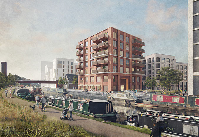 Lyndon Goode Architects, Fish Island visualisation